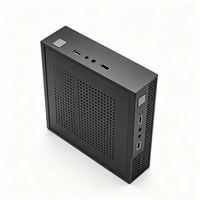 Boîtier PC Mini ITX Premium avec port audio USB, hauteur de refroidisseur CPU de 30 mm autorisée, boîtier d'ordinateur
