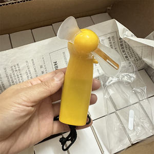 定制标志信息显示迷你发光二极管手柄风扇 - Product Image 5