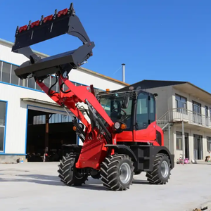 CE Cina padat kebun Mulcher Diesel Bucket 0.8 Ton <span class=keywords><strong>Front</strong></span> <span class=keywords><strong>End</strong></span> <span class=keywords><strong>Loader</strong></span> dengan salju Pusher Gearbox sepenuhnya sistem hidrolik - Product Image 6