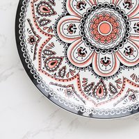 Vaisselle en porcelaine de style bohème de haute qualité ensemble de vaisselle en céramique pour commande en gros réductions B2C disponibles
