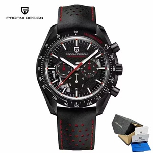 PAGANI DESIGN PD-1779 Watches Chronograph Top Luxury Watch for Men Quartz <b>Wristwatches</b> Chronograph Leather Waterproof Sports - Product Image 1