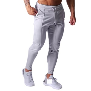 Vente chaude Pantalons de sport pour hommes de haute qualité sur mesure Vente en gros Pantalons de jogging ajustés pour hommes Pantalons de sport fins pour hommes - Product Image 4