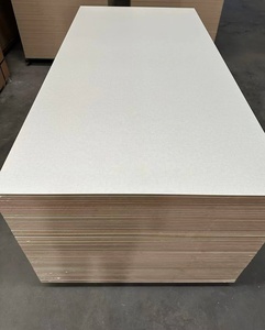 Tablero de <span class=keywords><strong>MDF</strong></span> Melamínico Impermeable Ecológico de 18 mm para Muebles de Baño y Supermercado, Venta al Por Mayor de Fábrica - Product Image 1