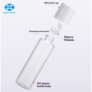 Flaconi in Plastica PET Trasparente Opaco 100ml per Lozione 50g per <span class=keywords><strong>Crema</strong></span> Cura <span class=keywords><strong>della</strong></span> Pelle Shampoo Cosmetici Confezione in Plastica - Product Image 5