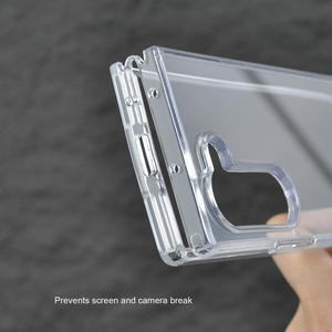Coques de téléphone transparentes antichoc 2024 pour <span class=keywords><strong>Samsung</strong></span> <span class=keywords><strong>Galaxy</strong></span> Z Flip 6 5 <span class=keywords><strong>4</strong></span> 3 Fold 5 <span class=keywords><strong>4</strong></span>, coque arrière rigide en acrylique transparente pliable - Product Image 4