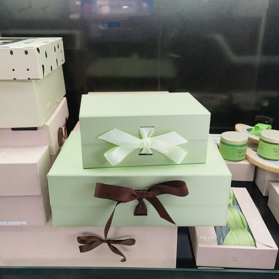 Custom branded packaging showing strong brand identity