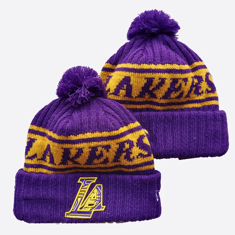 In stock wholesale knitted Beanies Winter Hats American basketball Team hats for 30 teams