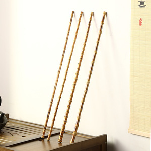 <b>Bamboo</b> <b>Ladder</b> Cup Holder Rectangle Shape Table Decoration For Tea Set Serving - Product Image 4