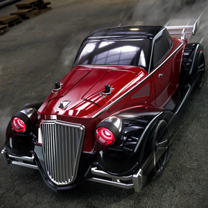 Auto RC Elettrica 1:16 a Proporzione Completa Pronta per Drift, 4WD, con Fari Devil Angel Eye e Controllo Sincronizzato - Product Image 1