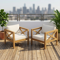 Chaise d'extérieur en bois commercial, robuste, pour jardin, terrasse, restaurant, café, hôtel, complexe hôtelier, vente en gros