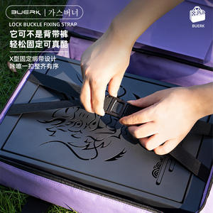 Bolsa de Almacenamiento para Unidad IGT Buerk, Tipo Gancho Rectangular, Multifuncional, Anticolisión, Doble Abertura, para Camping al Aire Libre - Product Image 2