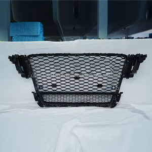 Grille avant en maille noire, cadre inférieur en ABS, nouvelle qualité supérieure, installation facile pour Audi A5 B8 S5 RS5 2009-2011 |   Dropshipping depuis les États-Unis - Product Image 2