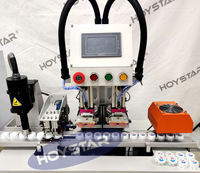 Machine d'impression tampon entièrement automatique pour bouchons de bouteilles en plastique, machine d'impression tampon, capsule de liège, machine d'impression tampographique