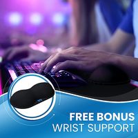 Lylong bantalan Mouse pengisian daya nirkabel 15w dapat dilipat RGB murah produsen pabrik Logo kustom