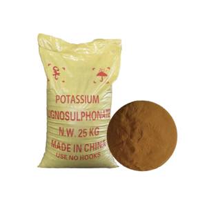 Muestra gratis lignosulfonato de potasio para piensos, aglutinante de pellets, suplemento, agente químico auxiliar - Product Image 1