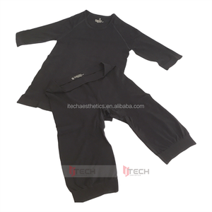 Ems下着ブラックMiha BodytecスーツフルボディEmsトレーニングスーツ電気筋肉刺激フィットネスマシン用 - Product Image 4