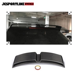 Adapté pour <span class=keywords><strong>Audi</strong></span> <span class=keywords><strong>A1</strong></span> 2 portes 2010-2014 aile de toit arrière de voiture en Fiber de carbone usine - Product Image 1