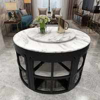 Table et chaises de salle à manger pour la maison, appartement, restaurant, rectangulaire/ovale, moderne, en marbre, table de salle à manger luxueuse, hôtel