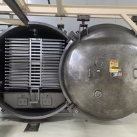 Gebruikt automatisch vacuümvriesdroogapparaat met PLC-pomp voor kant-en-klare voedsel, commerciële vriesgedroogde maaltijden, snacks en lyofilisator.