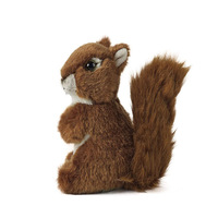 Animal en peluche, petit jouet réaliste, mignon et doux, écureuil en peluche, personnalisé, 50 pièces