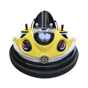 Voiture électrique d'intérieur pour tout-petits, design rotatif, à batterie, avec LED et musique, télécommandée, voiture tamponneuse amusante - Product Image 1
