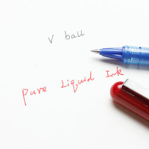 P-ilot V球BL-VB5纯液体墨水中性笔黑色/蓝色超光滑书写用品 - Product Image 6