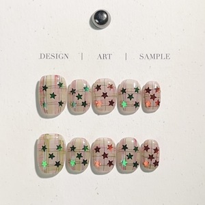 Faux Ongles Courts de Luxe en Gel Souple, Faits Main, Vente en Gros, Personnalisables, à Coller (Press-On) - Product Image 4