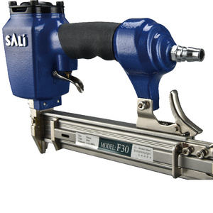 SALI F50A 0.5-0.7MPA <strong>Stainless</strong> <strong>Steel</strong> Straight Air Stapler DIY Grade Pneumatic Wood <strong>Nail</strong> <strong>Gun</strong> <strong>for</strong> Furniture Application - Product Image 3