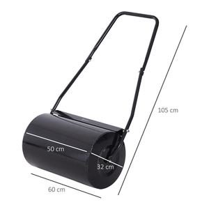 <span class=keywords><strong>Rouleau</strong></span> de pelouse manuel en acier rempli d'<span class=keywords><strong>eau</strong></span> durable robuste pour <span class=keywords><strong>gazon</strong></span> de jardin 38L - Product Image 2