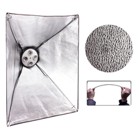 Support de lampe E27 à quatre douilles en nylon 50x70CM pour studio vidéo