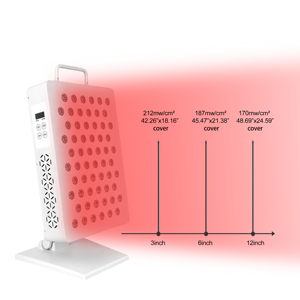 300W 630nm 660nm 830nm 850nm Aluminum Body <strong>Red</strong> <strong>Light</strong> Led Infrared Therapy <strong>Lamp</strong> for Beauty Salon - Product Image 2