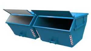 Garbage Collection <b>Recycling</b> Rubble <b>Storage</b> <b>Bin</b> 4M Hardox/ST-52 Material Industrial Waste Treatment Machinery - Product Image 6