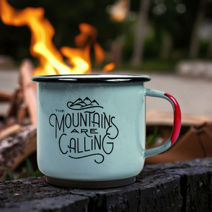 Vente en gros de mini vaisselle pour enfants de 2oz tasse à café expresso en étain imprimé de logo <span class=keywords><strong>personnalisé</strong></span> capacité de 350ml verre à liqueur <span class=keywords><strong>émaillé</strong></span> - Product Image 2