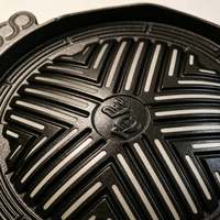 Plaque de cuisson creuse en fonte Jilu Wholesale 295 pour chapeau mongol, en vente
