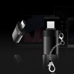 New Trend Key Chain <span class=keywords><strong>C</strong></span> 3,0 OTG Charger Adaptador de carga <span class=keywords><strong>USB</strong></span> de tipo macho <span class=keywords><strong>a</strong></span> hembra para iPhone y Android, adaptador de carga <span class=keywords><strong>USB</strong></span>, tipo <span class=keywords><strong>C</strong></span>, 1, 1, 2, 1, 2, 1, 2 - Product Image 4