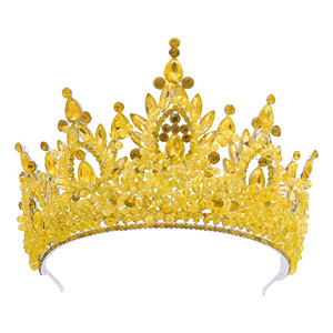 Couronne de Mariage de Luxe Grande en Argent pour la Mariée, Diadème Royal de Concours, Couronne de Quinceañera Ornée de Strass Intrincés, Coiffe Spectaculaire pour Femme - Product Image 5