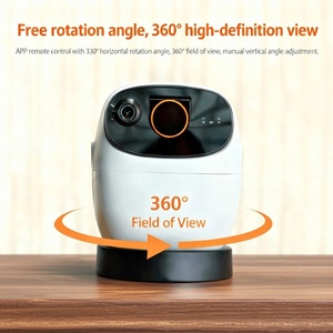 Distributore Interattivo di Snack per Animali Domestici in Silicone con Telecamera 1080P HD, Rotazione a 360°, Giocattolo Intelligente per Animali Domestici con Riconoscimento AI e Copertura per la Privacy - Product Image 3