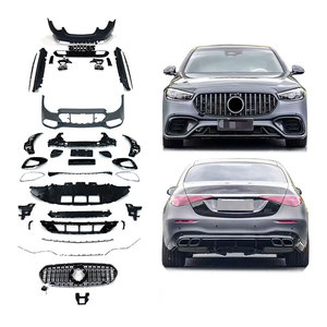 2021y ~ <span class=keywords><strong>W223</strong></span> classe S S450 S500 S550 mise à niveau vers le kit de carrosserie de pare-chocs de voiture de style S63 TI pièces de carrosserie automobiles pour Mercedes Benz classe S <span class=keywords><strong>W223</strong></span> - Product Image 1