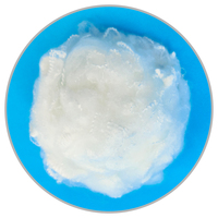 Fibre de polyester 3d 4d 6d de qualité recyclée pour le géo-textile