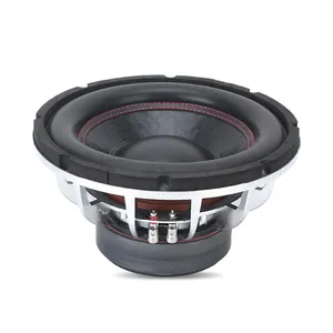 10 12 15 pollici Auto Stereo Subwoofer 1000w 2000w in alluminio composito cono di carta basso Woofer potente Audio Auto Subwoofer