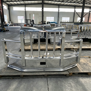 Parachoques Delantero de Aluminio Personalizado de Alta Calidad para Camiones Americanos, Protección Contra Animales para Scania R 2016-2025 y Man TGX <span class=keywords><strong>2023</strong></span> - Product Image 6