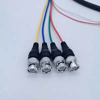 Cable de Audio y Video Personalizable de 21 Pines SCART Hembra a 4 BNC y 2 RCA