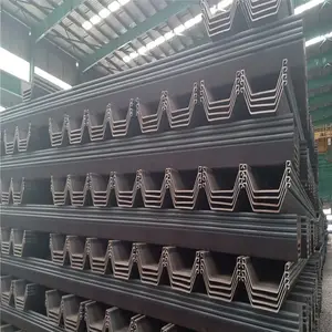 방글라데시 시장용 jinxi zizhu 밀 U형 중국제 강판 말뚝
