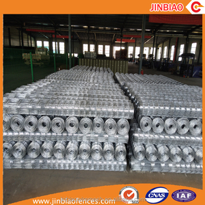 Rollos de malla de alambre de hierro galvanizado Valla de campo de ovejas con agujeros cuadrados Servicio de soldadura disponible a la venta - Product Image 5