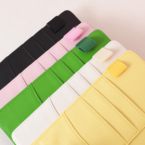 เครื่องวางแผนโน้ตบุ๊คหนัง PU Croco ออกแบบได้ตามต้องการเครื่องผูกระบบงบประมาณแบบซองจดหมายเงินสด A6หรู - Product Image 6