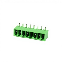 PROMOTION : Bornier de connexion enfichable, pas de 3,81/3,5 mm, bornier à souder à angle droit, connecteur mâle pour carte PCB, conforme RoHS
