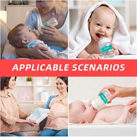 Étiquettes personnalisées en silicone pour biberons, antidérapantes, réutilisables, avec logo, pour garderies, bandeaux personnalisés pour biberons, vente en gros
