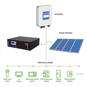 Batería de fosfato de litio de 48 V y 100 Ah, compatible con fabricantes, con soporte para 32 unidades en paralelo, paquete de baterías de iones de litio de 5 kW - Product Image 5