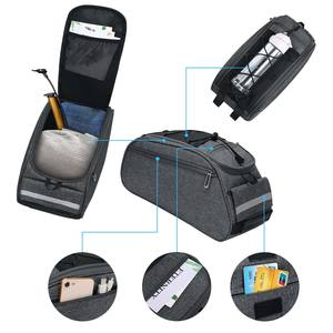 Échantillon gratuit sac de cadre de vélo professionnel sac de triangle de vélo étanche pochette de vélo sous le sac de tube - Product Image 5