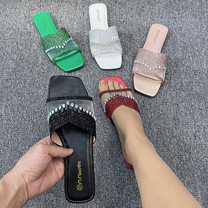 <span class=keywords><strong>2022</strong></span> nouveau Style haut de gamme femmes pantoufle élégant fil net léger pour la saison de printemps - Product Image 2